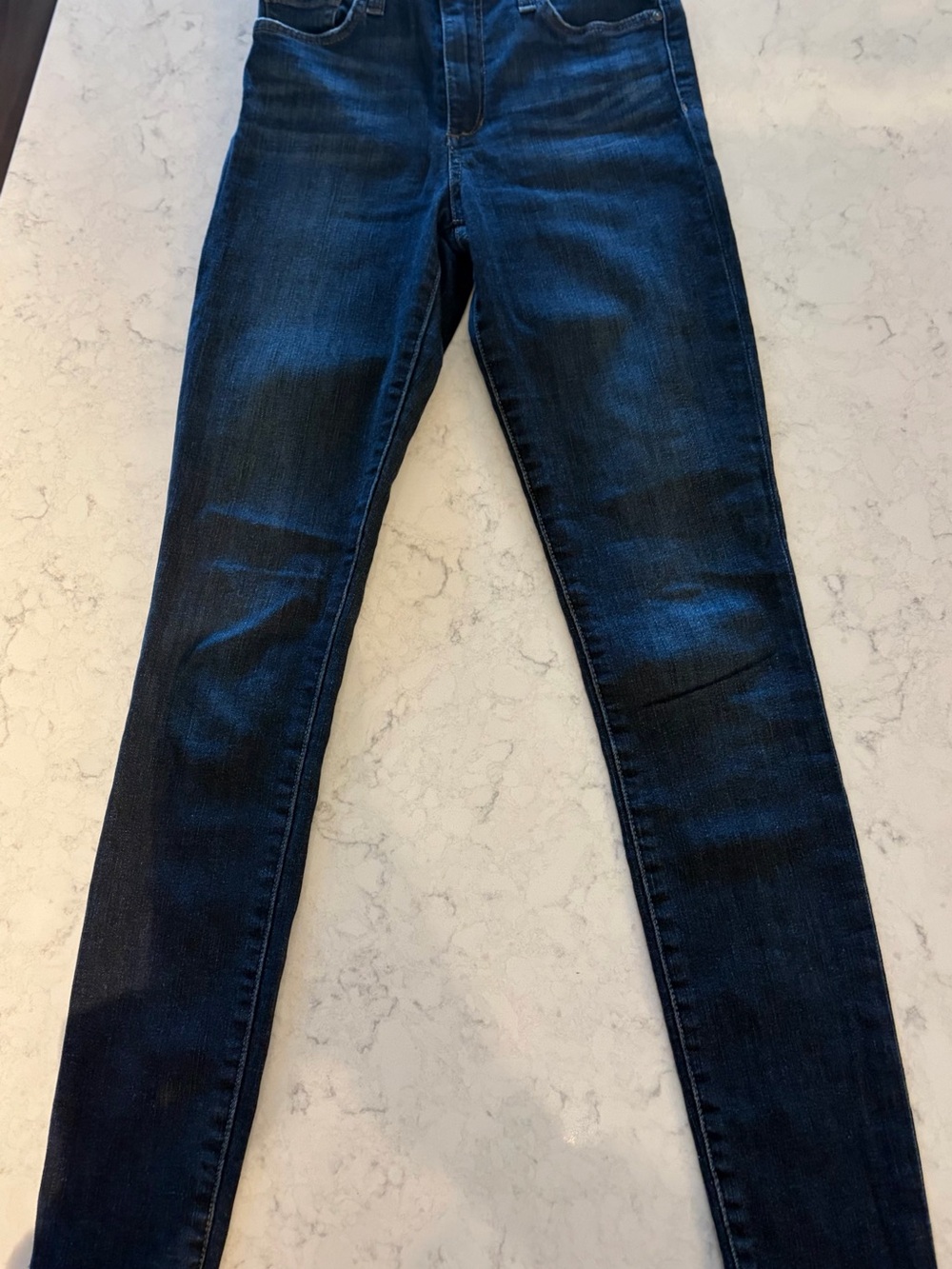 Joe's Jeans Dark Blue High-Rise Stretch Denim Jeans